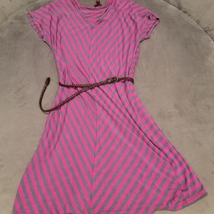 Merona Spring/Summer Striped sleeveless Skater dress Size XS NWOT